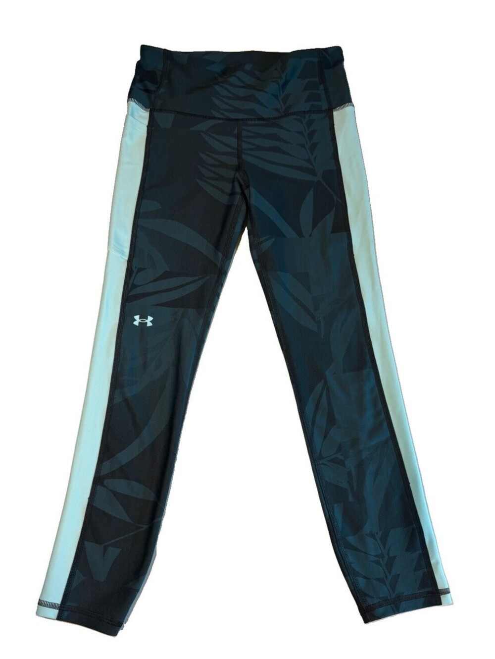 Under Armour Crop Athletic Gym Workout Fitness Casual  Leggings Womens Small